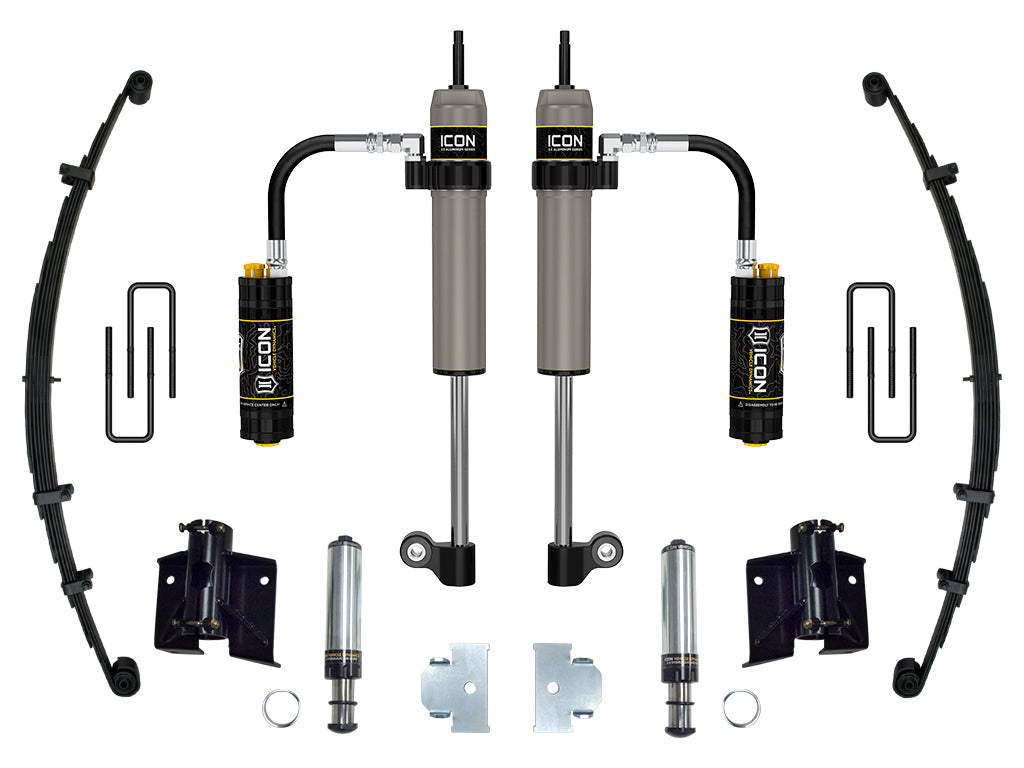 ICON Vehicle Dynamics 2005-2023 Toyota Tacoma, Stage 2 RXT Suspension System, CDCV