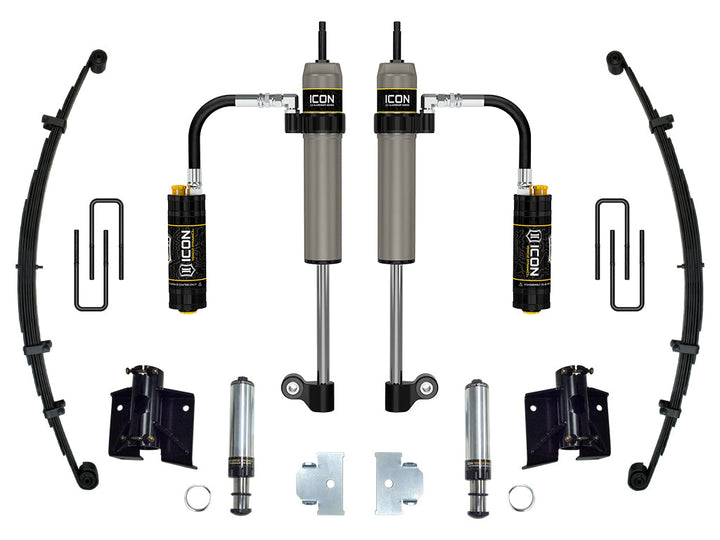 ICON Vehicle Dynamics 2005-2023 Toyota Tacoma, Stage 2 RXT Suspension System, CDCV
