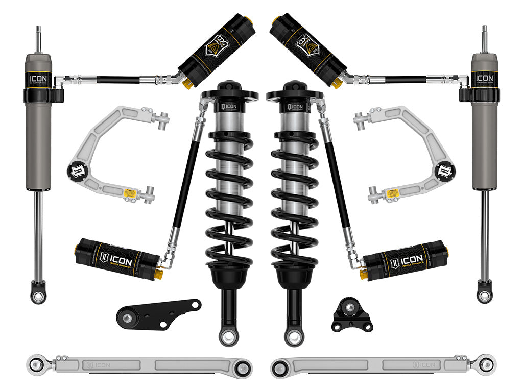 ICON Vehicle Dynamics 2024-2026 Toyota Tacoma 1.25-3" Lift, Stage 8 Suspension System, Billet