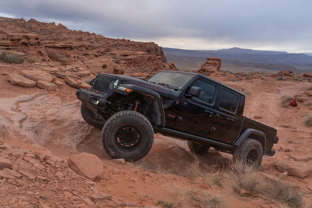 Fox Factory 2018+ Jeep Wrangler JL &amp; 2020+ Jeep Gladiator Front Gen2 Bump Stop 2.0 Series IFP 2.00 Inch Travel 10.00 Inch Ext Kit