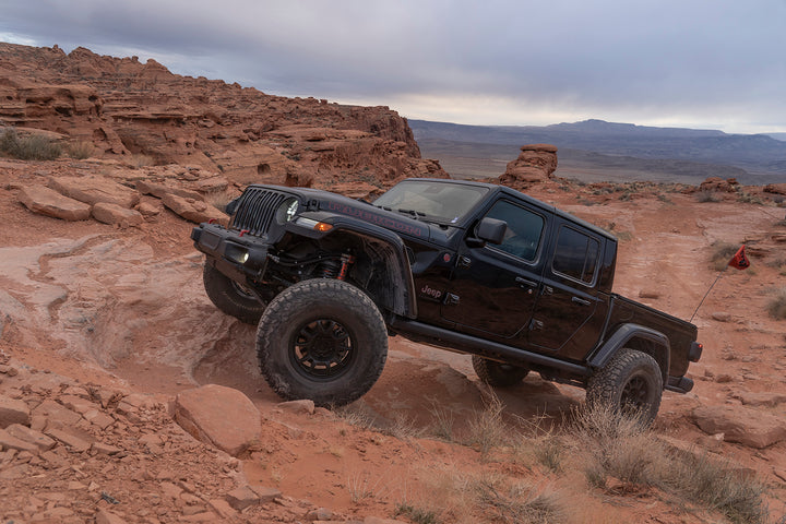 Fox Factory 2018+ Jeep Wrangler JL &amp; 2020+ Jeep Gladiator Front Gen2 Bump Stop 2.0 Series IFP 2.00 Inch Travel 10.00 Inch Ext Kit
