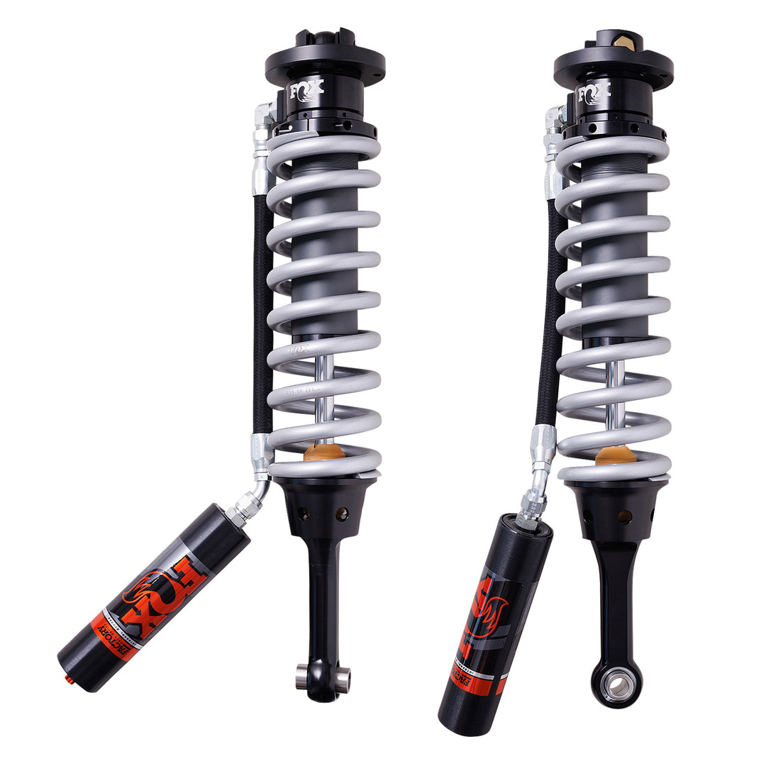 Fox Factory 10-14 Ford Raptor Front Coilover Internal Bypass 3.0 Series Remote Reservoir 7.6 Inch 0-2 Inch Lift Cerakote Kit