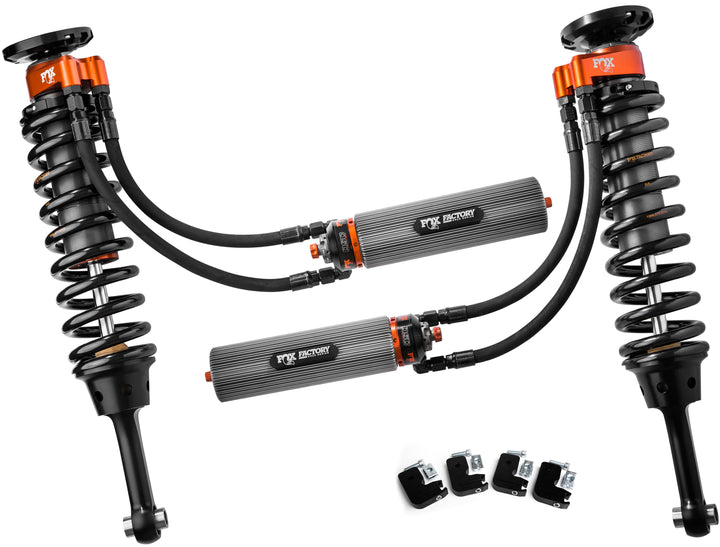 Fox Factory 2017+ Ford Raptor Front Coilover Internal Bypass 3.0 Series Remote Reservoir 7.9 Inch 0-2 Inch Lift Kit