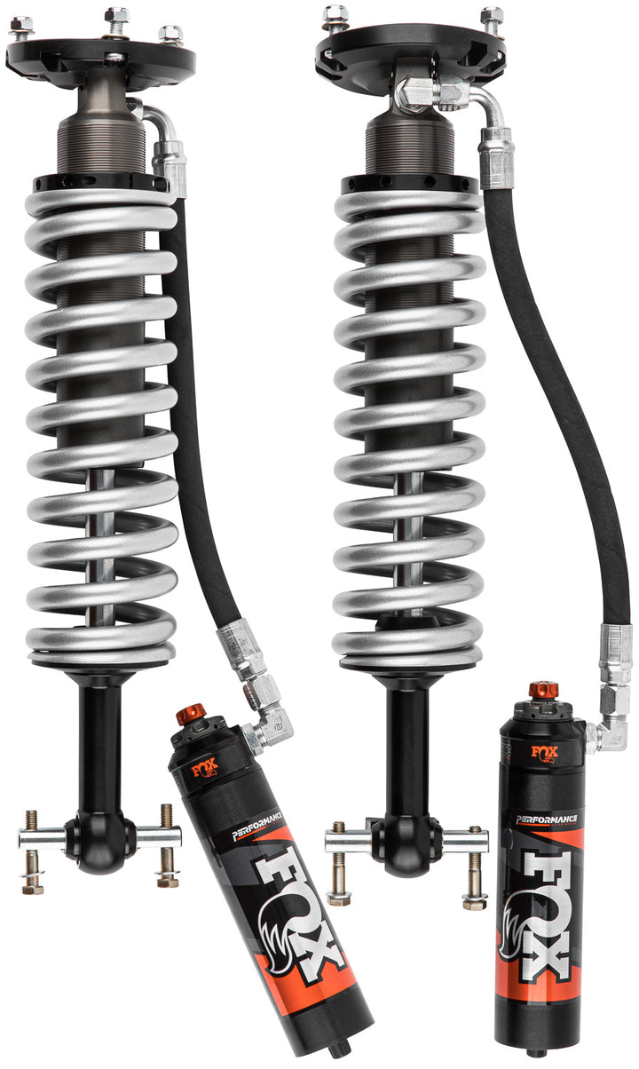 Fox Factory 2019+ GM 1500 W/Uca Front Coilover 2.5 Series Al Remote Reservoir 6.0 Inch Non-Tb/Non-At4 3.5 Inch Lift Tb/At4 1.5 Inch Lift Kit