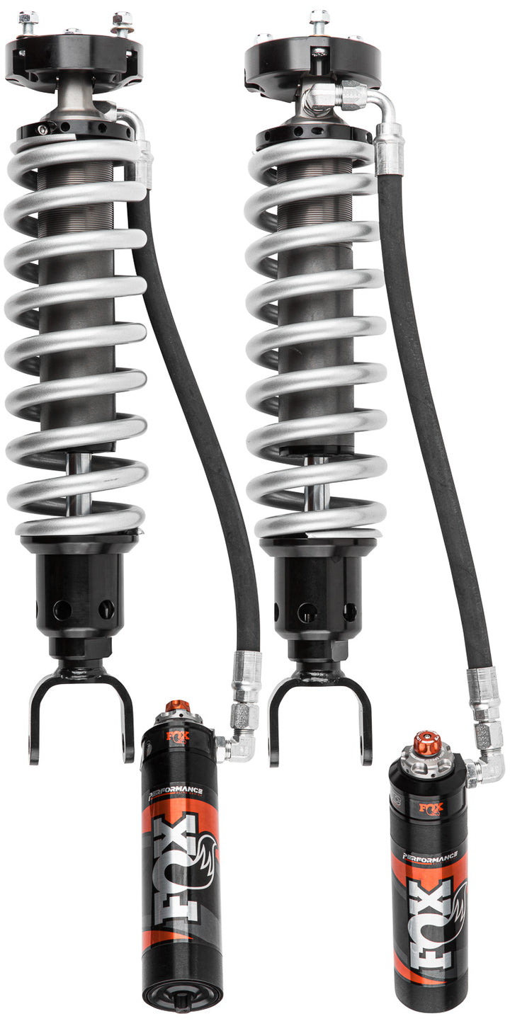 Fox Factory 2019+ Ram 1500 W/ Uca Front Coilover 2.5 Truck Performance Elite Series Remote Reservoir 2-3 Inch Lift Dual Speed Compression Kit