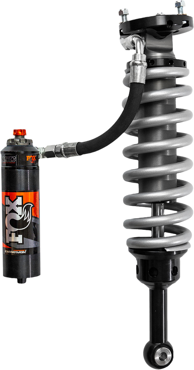 Fox Factory 03-24 Toyota 4Runner 07-14 Fj Cruiser Front Coilover 2.5 Truck Performance Elite Series Remote Reservoir 2 Inch Lift Dual Speed Compression Kit