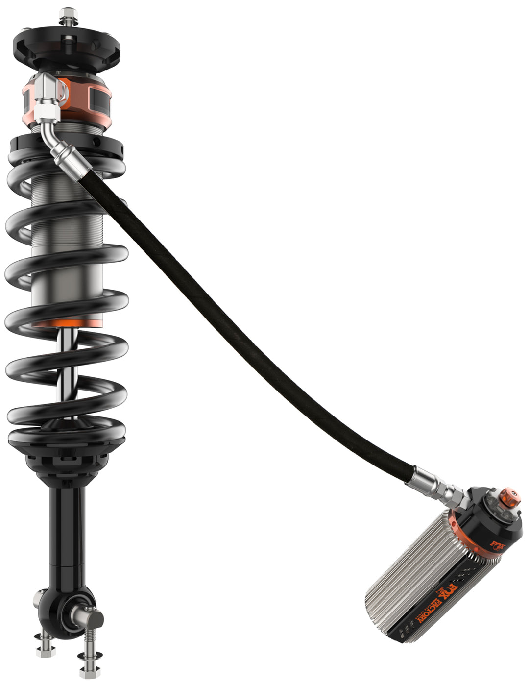 Fox Factory 2021+ Ford Bronco W/Uca Front Coilover 3.0 Truck Factory Race Series Remote Reservoir (4Dr-2Dr) Base 4-4.5 Inch Lift (4Dr-2Dr) Sasquatch 3-3.5 Inch Lift Dual Speed Compression Kit
