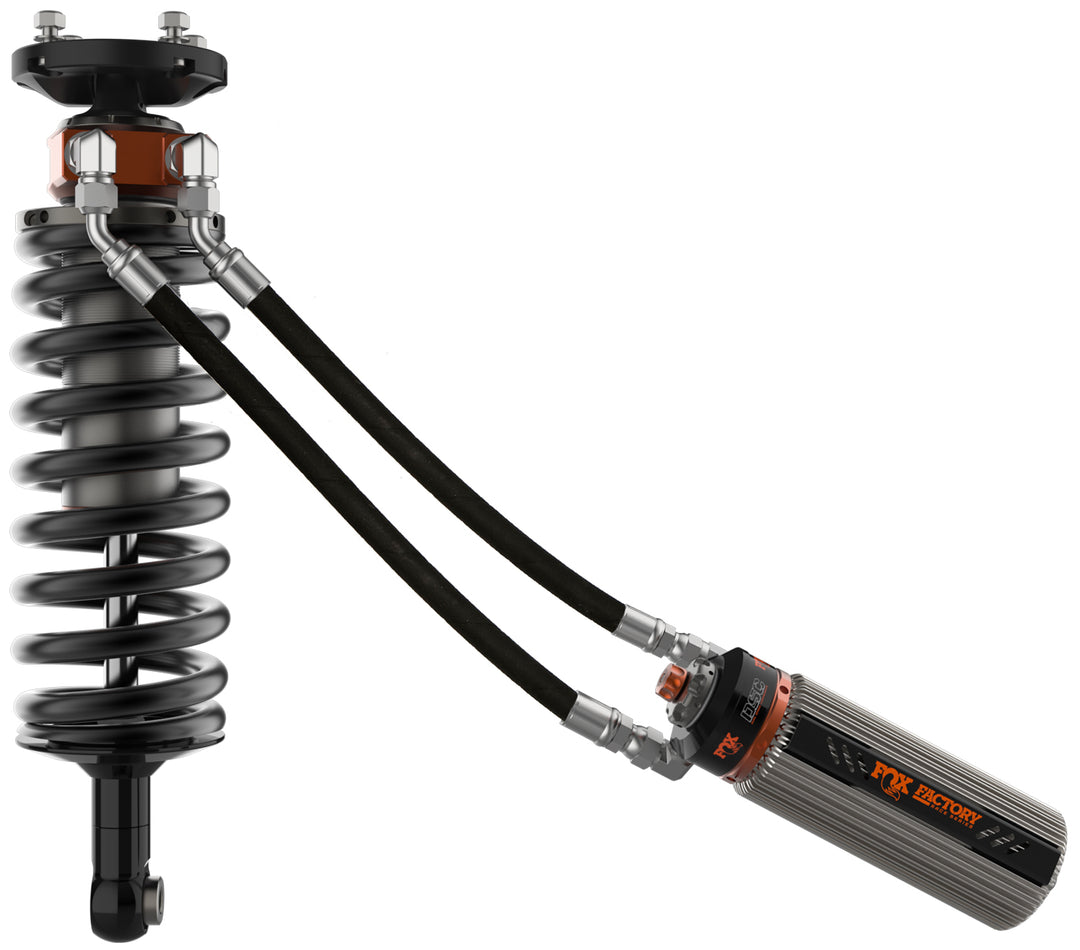 Fox Factory 2022+ Toyota Tundra W/Uca Front Coilover Internal Bypass 3.0 Series Recirc Remote Reservoir Dual Speed Compression 2-2.25 Lift Kit