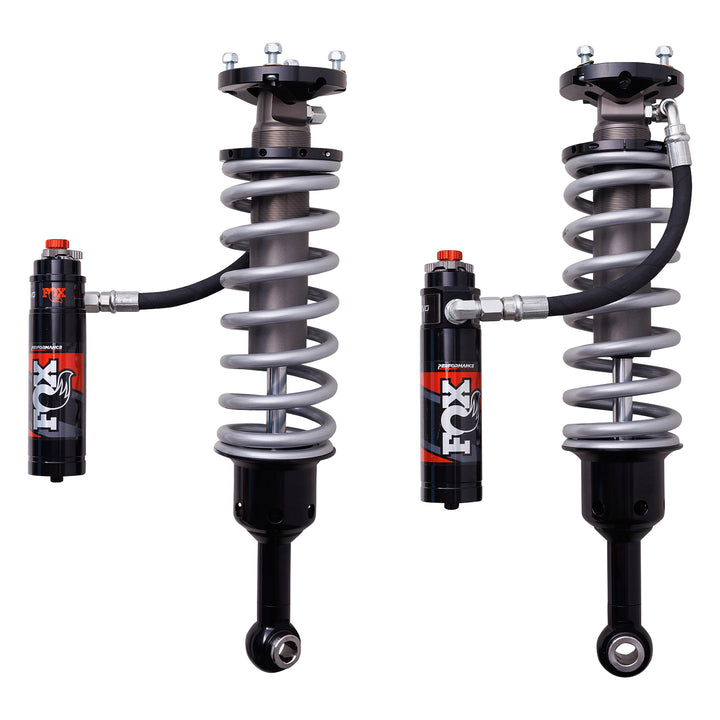 Fox Factory 2025+ Toyota 4Runner 2024+ Land Cruiser 250 &amp; Gx550 Front Coilover 2.5 Truck Performance Elite Series Remote Reservoir Dual Speed Compression Evo 1.5-3 Inch (38-76Mm) Lift Kit