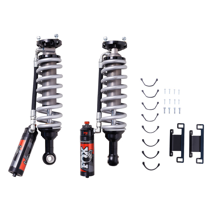 Fox Factory 2016+ Toyota Hilux W/ Uca Front 2.5 Truck Performance Elite Series Remote Reservoir Dual Speed Compression 2-3 Inch (50-75Mm) Lift Kit