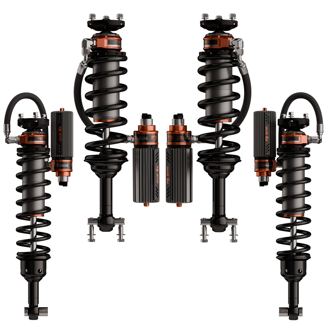 Fox Factory 2021+ Ford Bronco 3.2 Truck Factory Race Series Live Valve Connected Suspension Kit