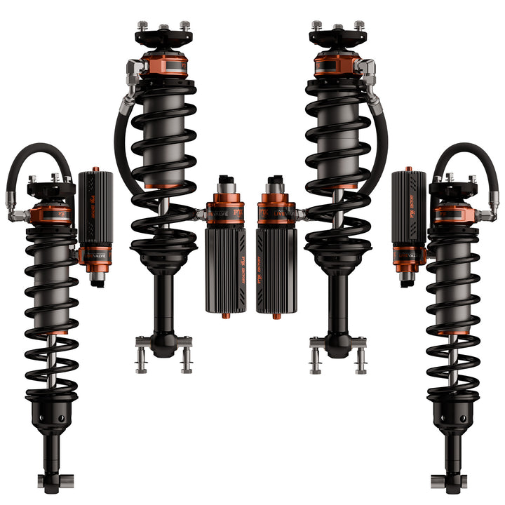 Fox Factory 2021+ Ford Bronco 3.2 Truck Factory Race Series Live Valve Connected Suspension Kit