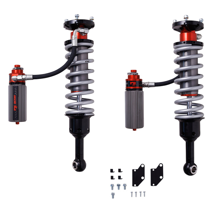 Fox Factory 2025+ Toyota 4Runner 2024+ Land Cruiser 250 &amp; Gx550 Front Coilover Internal Bypass 3.0 Truck Factory Race Series Remote Reservoir Dual Speed Compression Evo 1-3 Inch Lift Kit