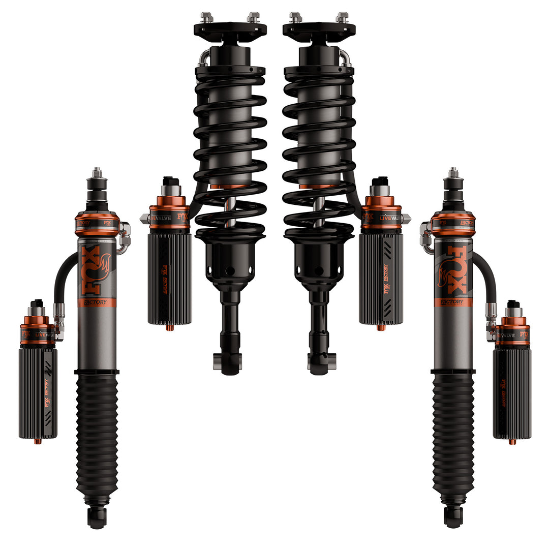 Fox Factory 2024+ Toyota Tacoma Internal Bypass 3.2 Truck Factory Race Series Live Valve Connected Suspension Kit