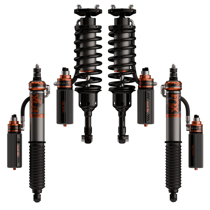 Fox Factory 2024+ Toyota Tacoma Internal Bypass 3.2 Truck Factory Race Series Live Valve Connected Suspension Kit