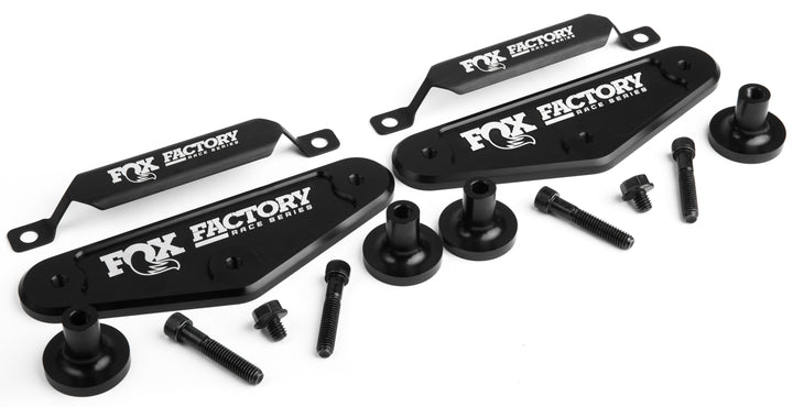 Fox Factory 2017+ Ford Raptor Rear External Bypass 3.0 Series Piggy-Back Remote Cooler 12.3 Inch 0-1 Inch Lift Kit