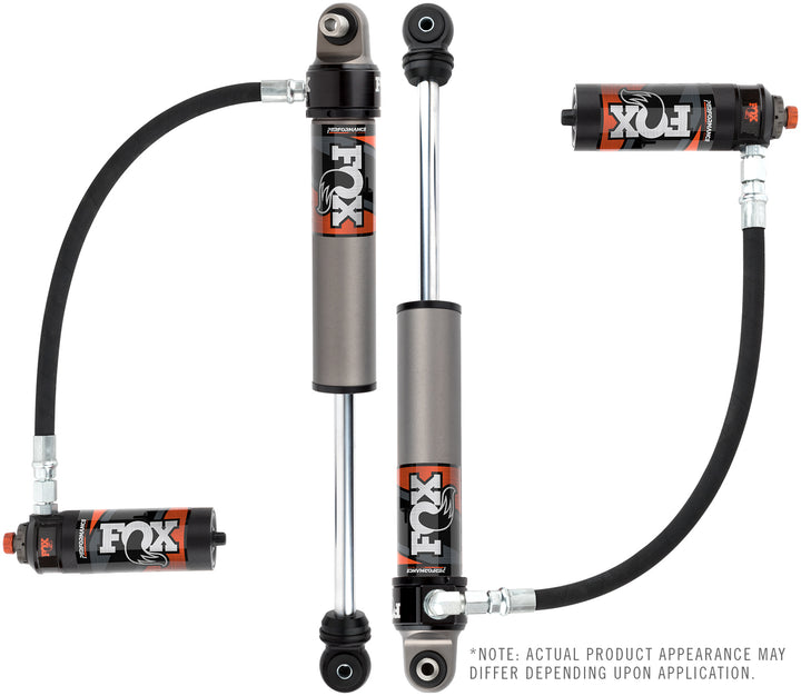 Fox Factory 2019+ GM 1500 Rear 2.5 Truck Performance Elite Series Remote Reservoir 0-1.5 Inch Lift Dual Speed Compression Kit