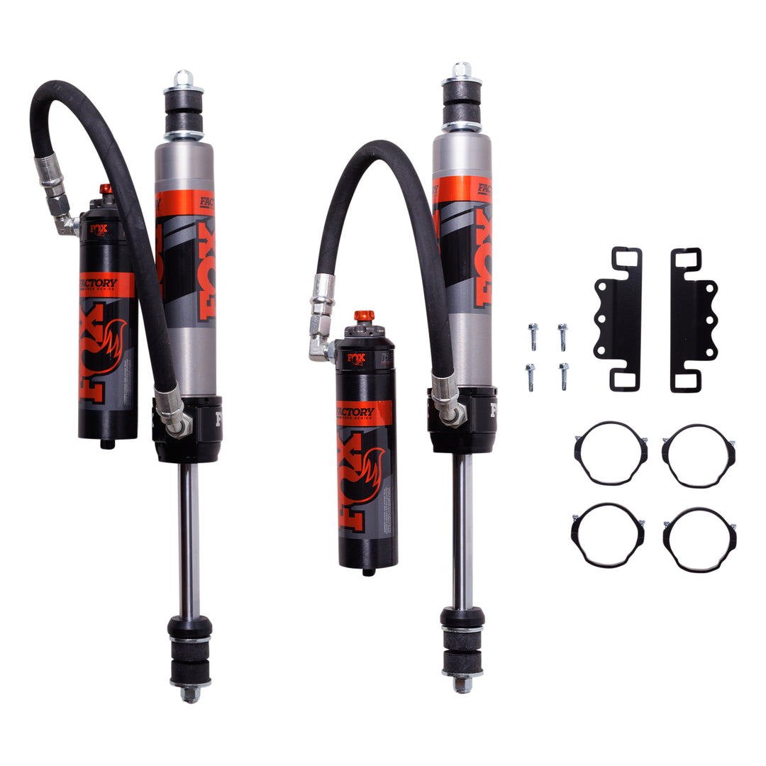 Fox Factory 1997+ Y61 &amp; 88-97 Y60: Nissan Patrol Front 2.5 Truck Factory Race Series Remote Reservoir 0-1.5 Inch Lift Kit
