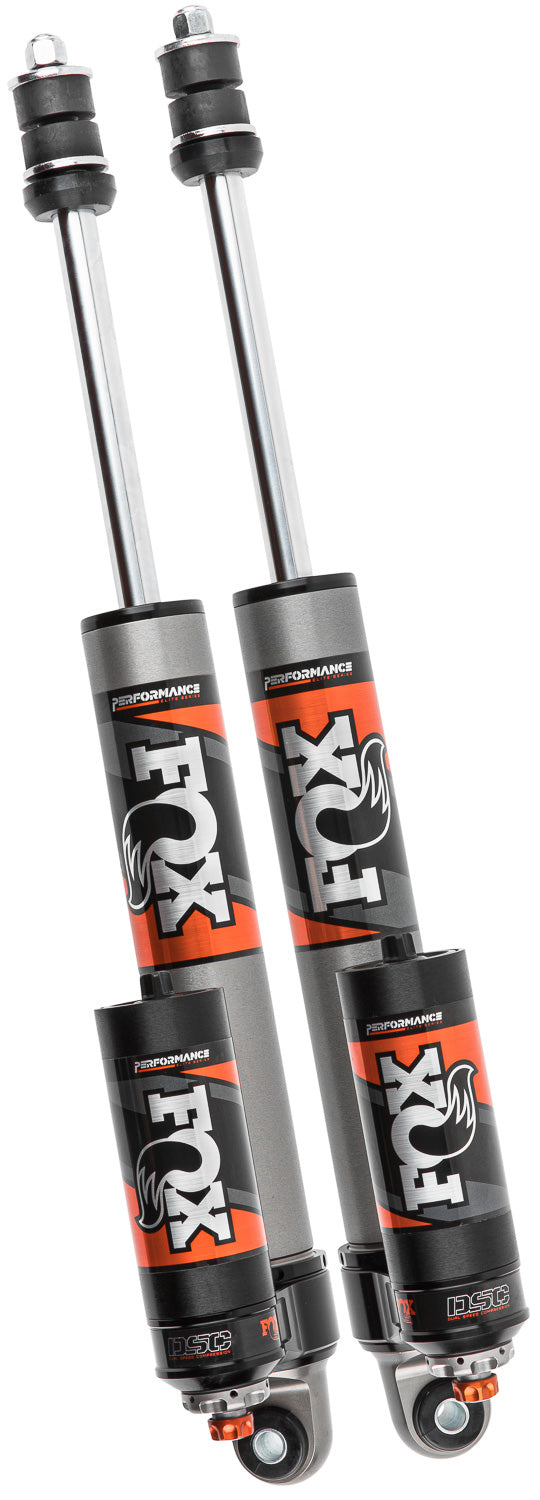 Fox Factory 2019+ Ram 1500 Rear 2.5 Truck Performance Elite Series Piggy-Back 0-2 Inch Lift Dual Speed Compression Kit