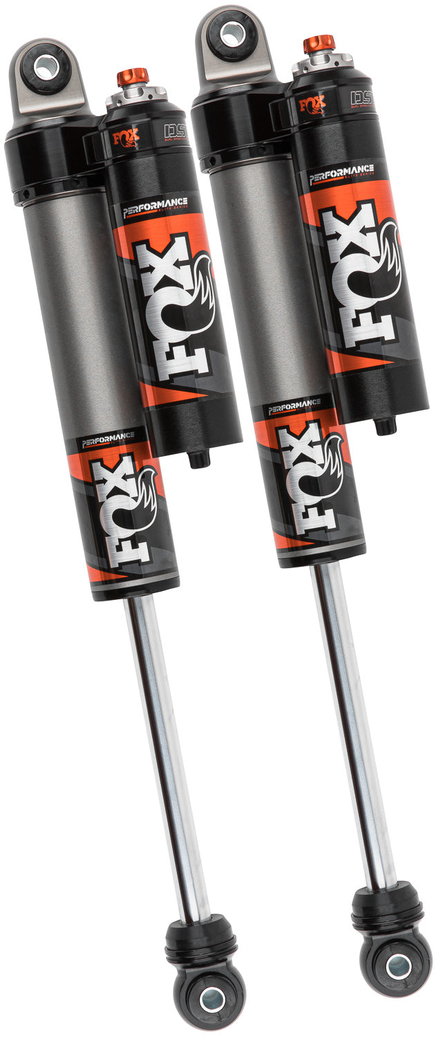 Fox Factory 2020+ GM 2500/3500 Rear 2.5 Truck Performance Elite Series Piggy-Back 10.17 Inch 0-1 Inch Lift Dual Speed Compression Kit