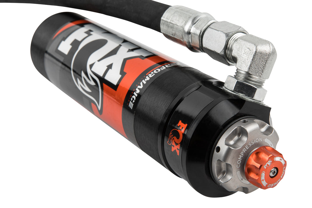 Fox Factory 2019+ GM 1500 Rear 2.5 Truck Performance Elite Series Remote Reservoir 10.5 Inch Non-Tb/Non-At4 2.5-4 Inch Lift Tb/At4 0-2 Inch Lift Dual Speed Compression Kit