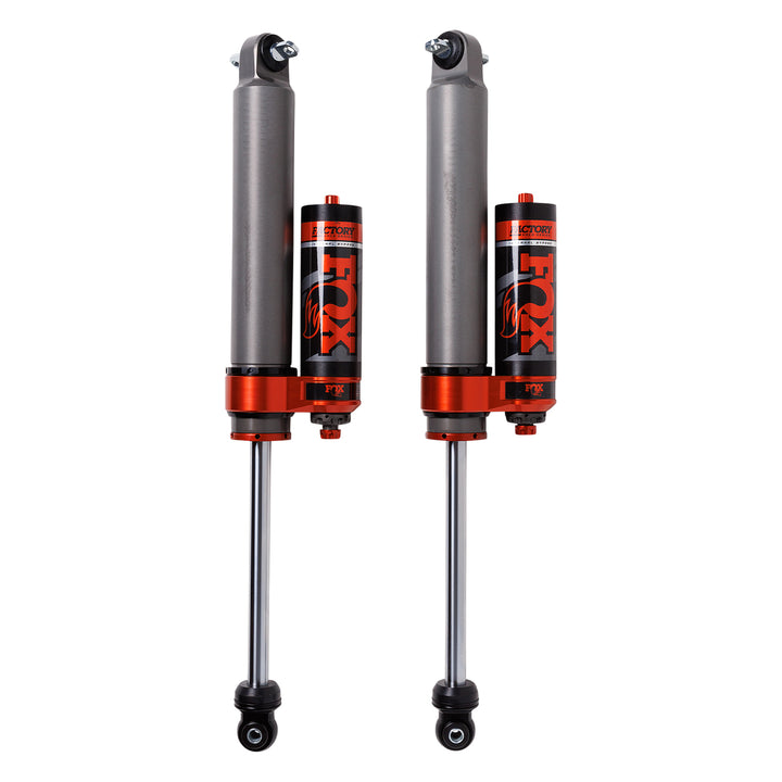 Fox Factory 07-18 Jeep Wrangler JK Rear Internal Bypass 2.5 Factory Race Series Piggy-Back 2.5-4 Inch Lift Dual Speed Compression Kit