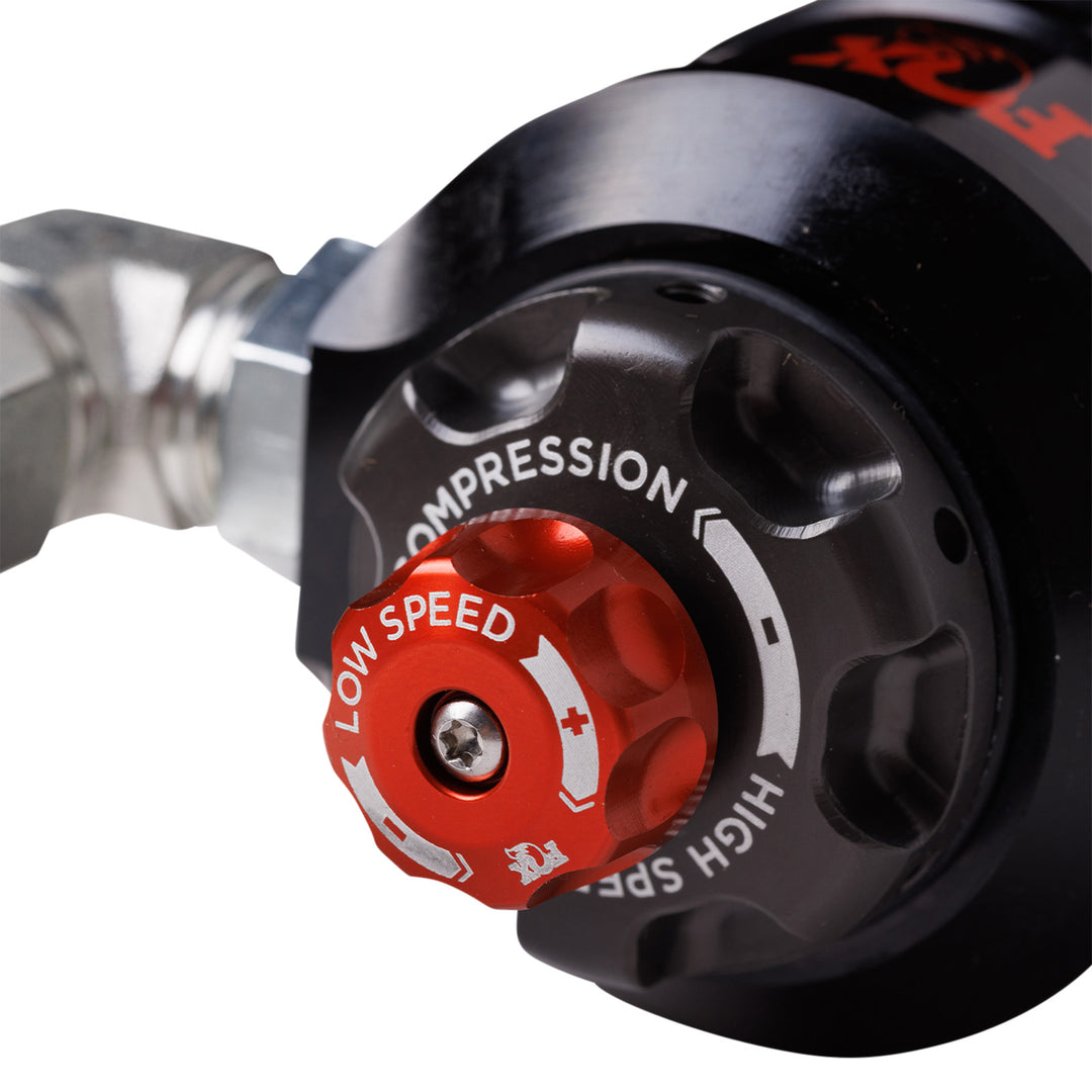 Fox Factory 05-23 Toyota Tacoma Rear 2.5 Truck Factory Race Series Internal Bypass Remote Reservoir 2-3 Inch Lift Dual Speed Compression Kit