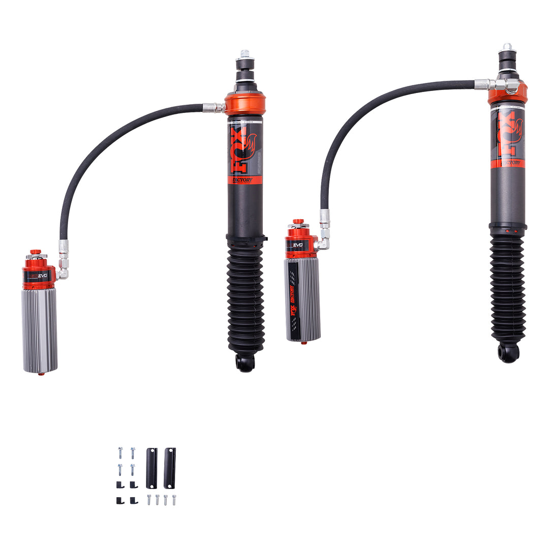 Fox Factory 2022+ Toyota LC300 &amp; Lexus Lx600 Rear Internal Bypass 3.0 Series Remote Reservoir Dual Speed Compression Evo 0-1 Inch (0-25Mm) Lift Kit