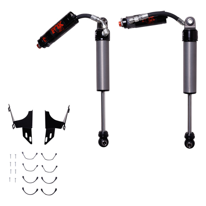 Fox Factory 2024+ Ineos Grenadier Front 2.5 Truck Performance Elite Series Remote Reservoir Dual Speed Compression Evo 0-2 Inch Lift Kit