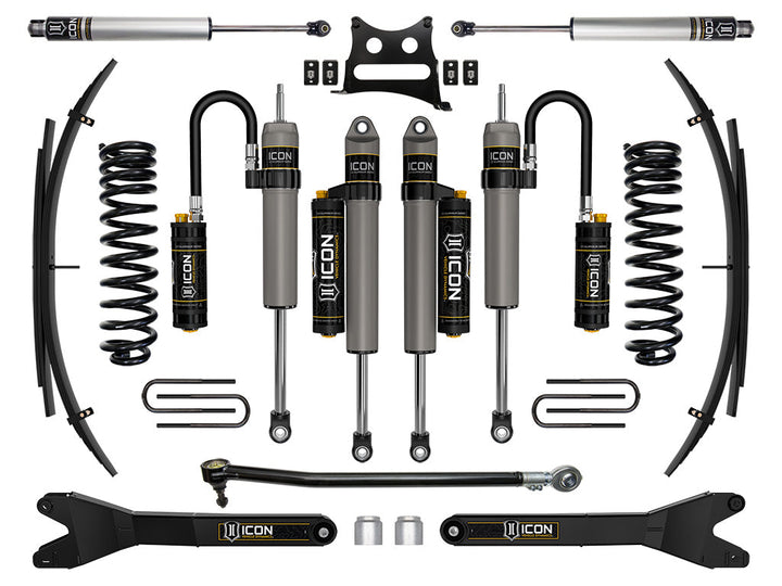 ICON Vehicle Dynamics 20-22 Ford F250/F350 4WD, 2.5" Lift, Stage 6 Suspension Sys w/ Leaf Spring