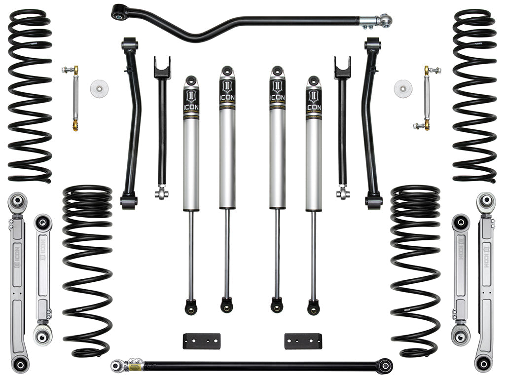 ICON Vehicle Dynamics 2020-Up Jeep Gladiator, 2.5" Lift, Stage 5 Suspension System, Billet UCA