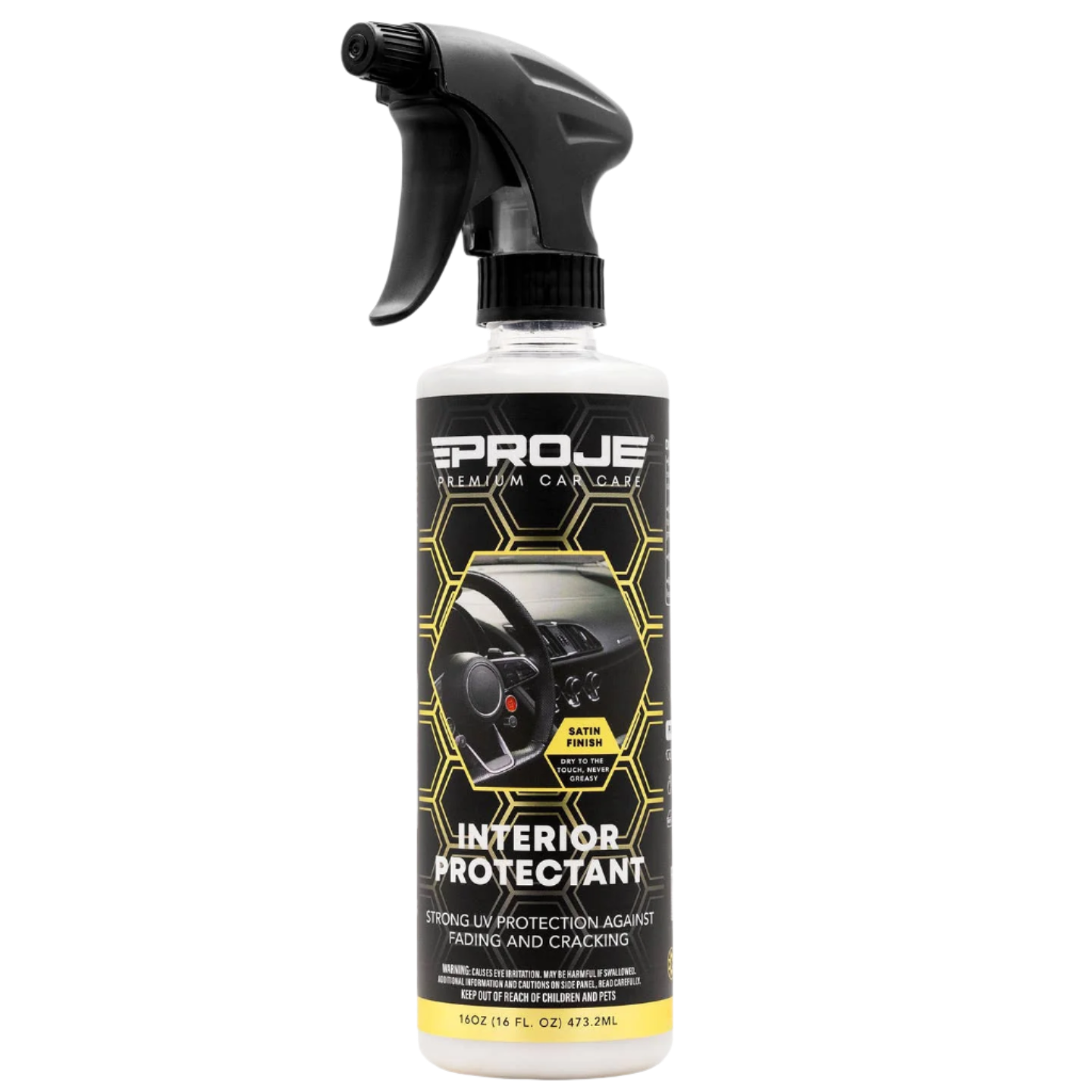 Proje Interior Protectant – UV Protection & Satin Finish, 16oz