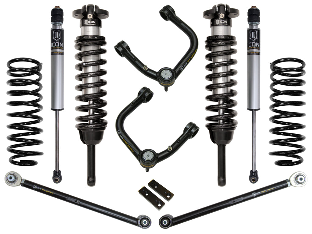 ICON Vehicle Dynamics 2010-2024 Toyota 4Runner, 0-3.5" Lift Stage 3 Suspension System, Tubular UCA