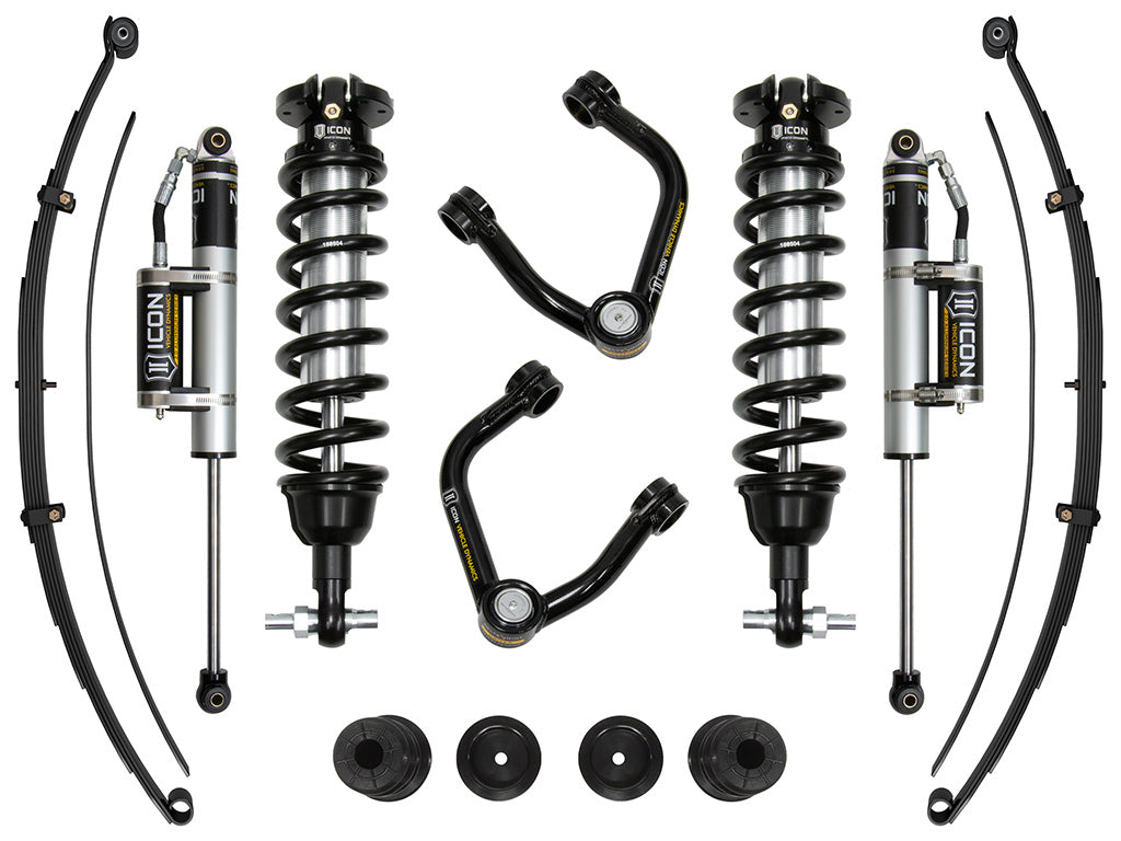 ICON Vehicle Dynamics 19-21 Ford Ranger, 0-3.5" Lift, Stage 6 Susp System, Tubular UCA Al Knuckle
