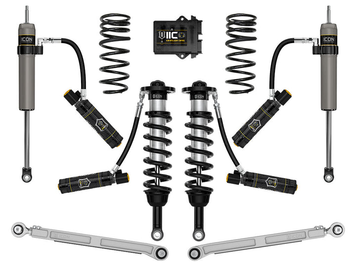 ICON Vehicle Dynamics 2023-2026 Toyota Sequoia TRD Pro, 1-2.5" Lift, Stage 9 2.5 Suspension System, Billet