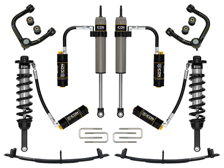 ICON Vehicle Dynamics 2005-2015 Toyota Tacoma 0-3.5" Lift, Stage 6 Suspension System, Tubular, CDCV