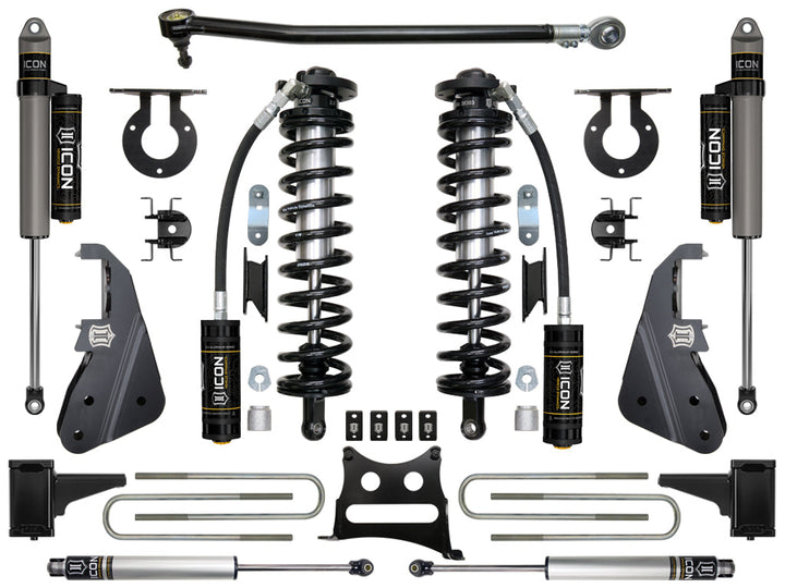 ICON Vehicle Dynamics 2017-2022 Ford F250/F350, 4-5.5" Lift, Stage 3 Suspension System