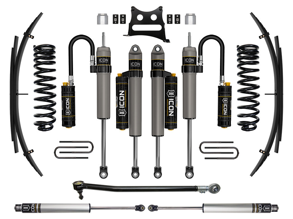 ICON Vehicle Dynamics 2017-2019 Ford F-250/F-350 Super Duty 4WD Diesel, 2.5" Lift, Stage 5 Suspension System w/ Expansion Packs