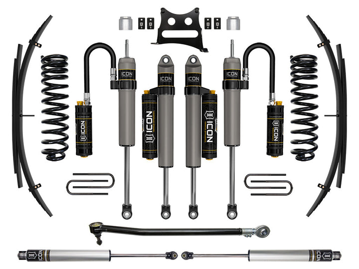 ICON Vehicle Dynamics 2017-2019 Ford F-250/F-350 Super Duty 4WD Diesel, 2.5" Lift, Stage 5 Suspension System w/ Expansion Packs