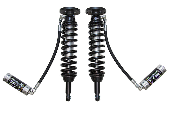 ICON Vehicle Dynamics 2009-2013 Ford F-150 4WD, 1.75-2.63” Lift, Front, V.S. 2.5 Series Coilover Kit, Remote Reservoir