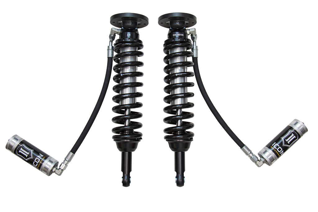 ICON Vehicle Dynamics 2009-2013 Ford F-150 2WD, 1.75-2.63” Lift, Front, V.S. 2.5 Series Coilover Kit, Remote Reservoir