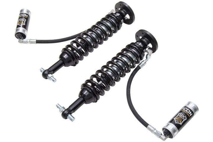 ICON Vehicle Dynamics 2014 Ford F-150 2WD, 1.75-2.63” Lift, Front, V.S. 2.5 Series Coilover Kit, Remote Reservoir w/ CDCV