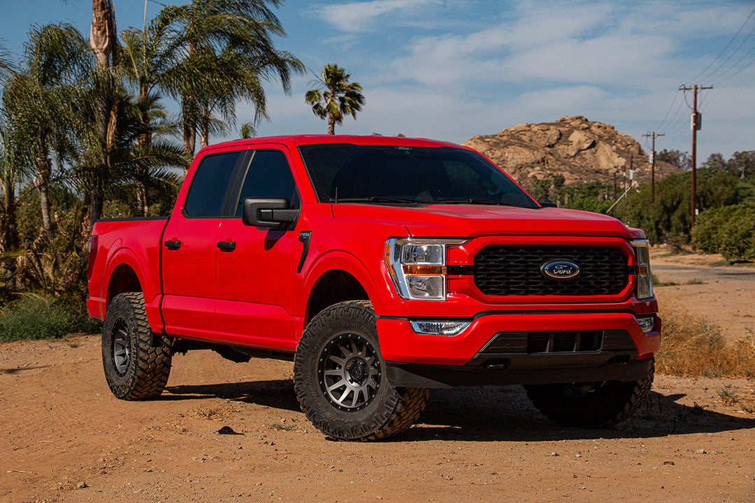 ICON Vehicle Dynamics 2021-2026 Ford F-150 2WD, 0-3" Lift, Front, V.S. 2.5 Series Coilovers, Remote Reservoir w/ CDEV, Pair