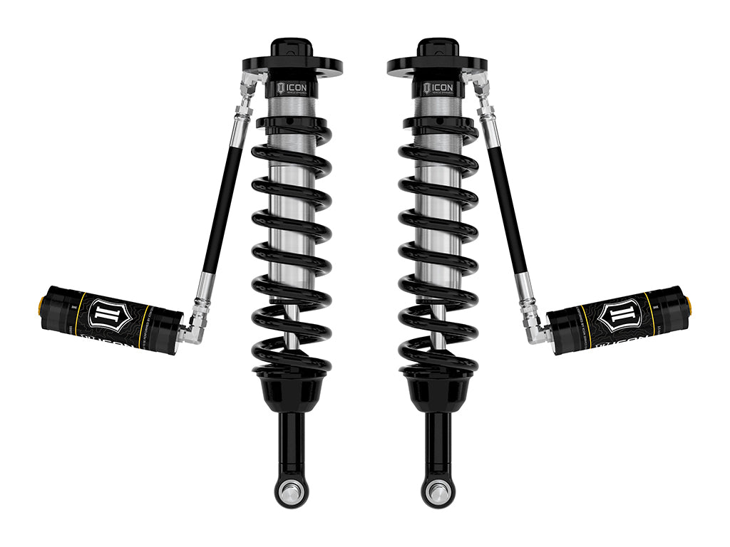 ICON Vehicle Dynamics 2021-2026 Ford F-150 4WD/Tremor, 3.5-4.5"/2.5-3" Lift, Front, V.S. 2.5 Series Coilovers, Remote Reservoir, Pair