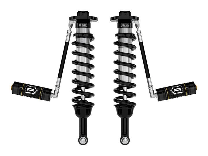 ICON Vehicle Dynamics 2021-2026 Ford F-150 4WD/Tremor, 3.5-4.5"/2.5-3" Lift, Front, V.S. 2.5 Series Coilovers, Remote Reservoir, Pair