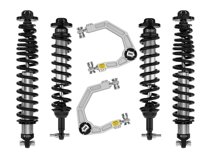 ICON Vehicle Dynamics 2021-2026 Ford Bronco, Sasquatch, 2-3" Lift, Stage 3 Suspension System, Billet, Heavy Rate Rear Springs