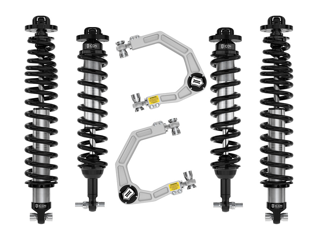ICON Vehicle Dynamics 2021-2026 Ford Bronco, Sasquatch, 2-3" Lift, Stage 3 Suspension System, Billet