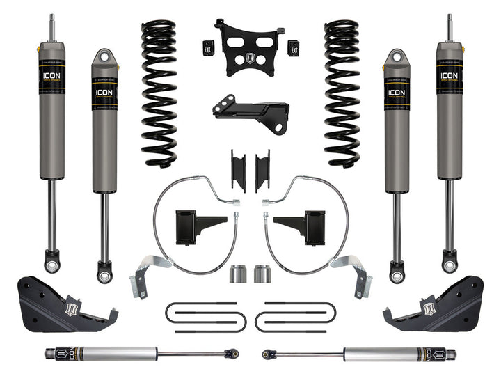 ICON Vehicle Dynamics 2023-2026 Ford F-250/F-350 Super Duty 4WD, Gas, 4.5" Lift, Stage 3 Suspension System