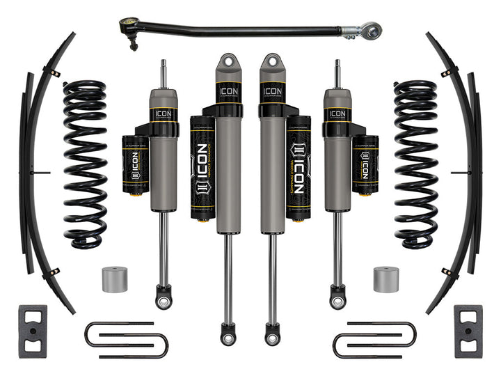 ICON Vehicle Dynamics 2023 Ford F-250/F-350 Super Duty 4WD Gas 2.5" Lift, Stage 3 Suspension System w/ Expansion Packs