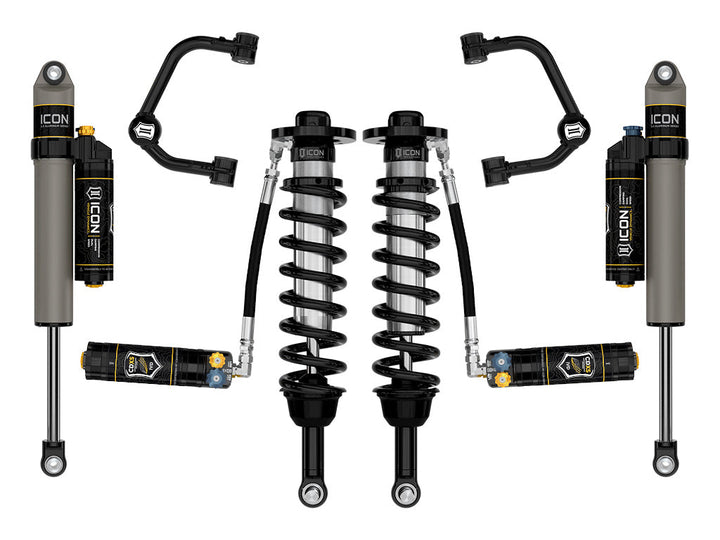 ICON Vehicle Dynamics 2021-2026 Ford F-150 Tremor, 2.5-3" Lift, Stage 4 Suspension System, Tubular, CDXS